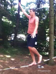 slackline - terrible balance